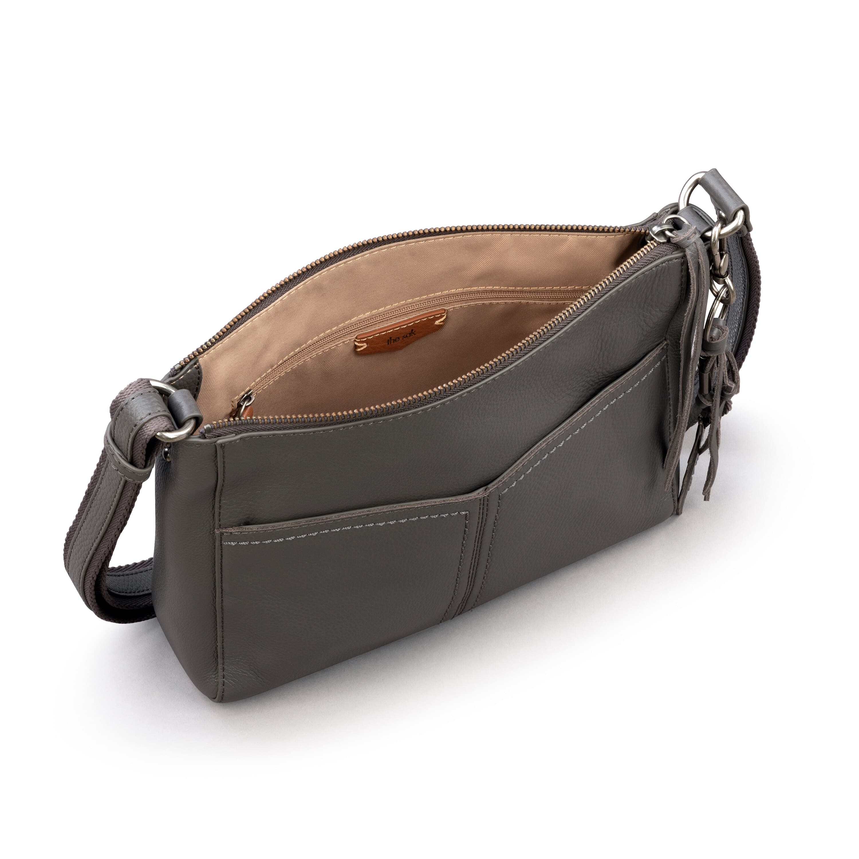 The Sak Alameda Crossbody - Leather - Slate