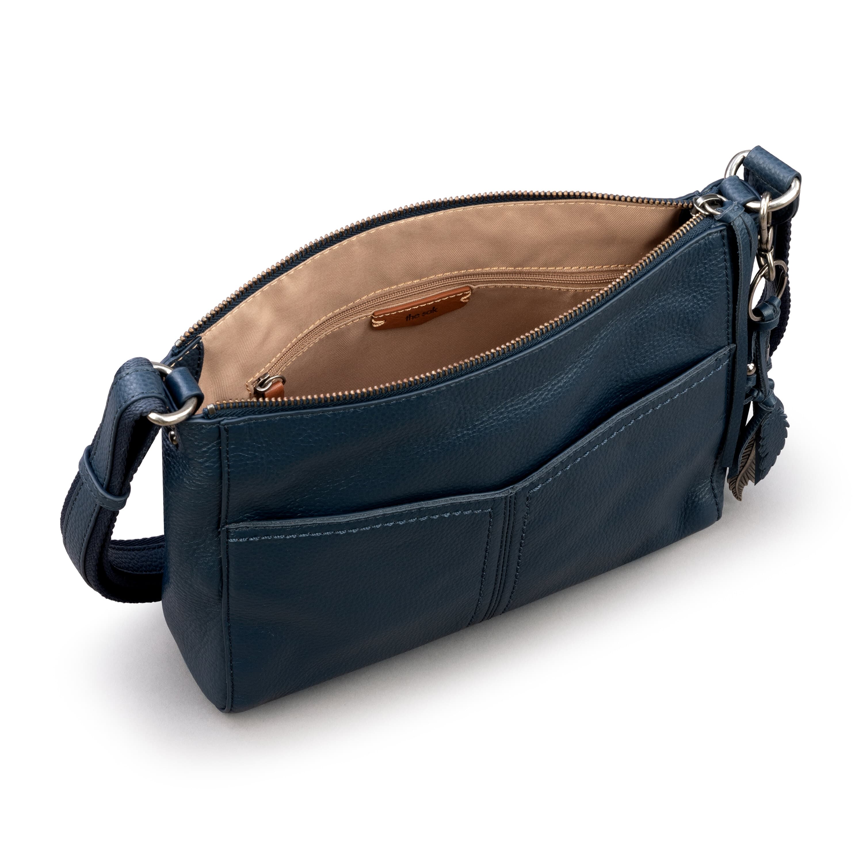 The Sak Alameda Crossbody - Leather - Indigo