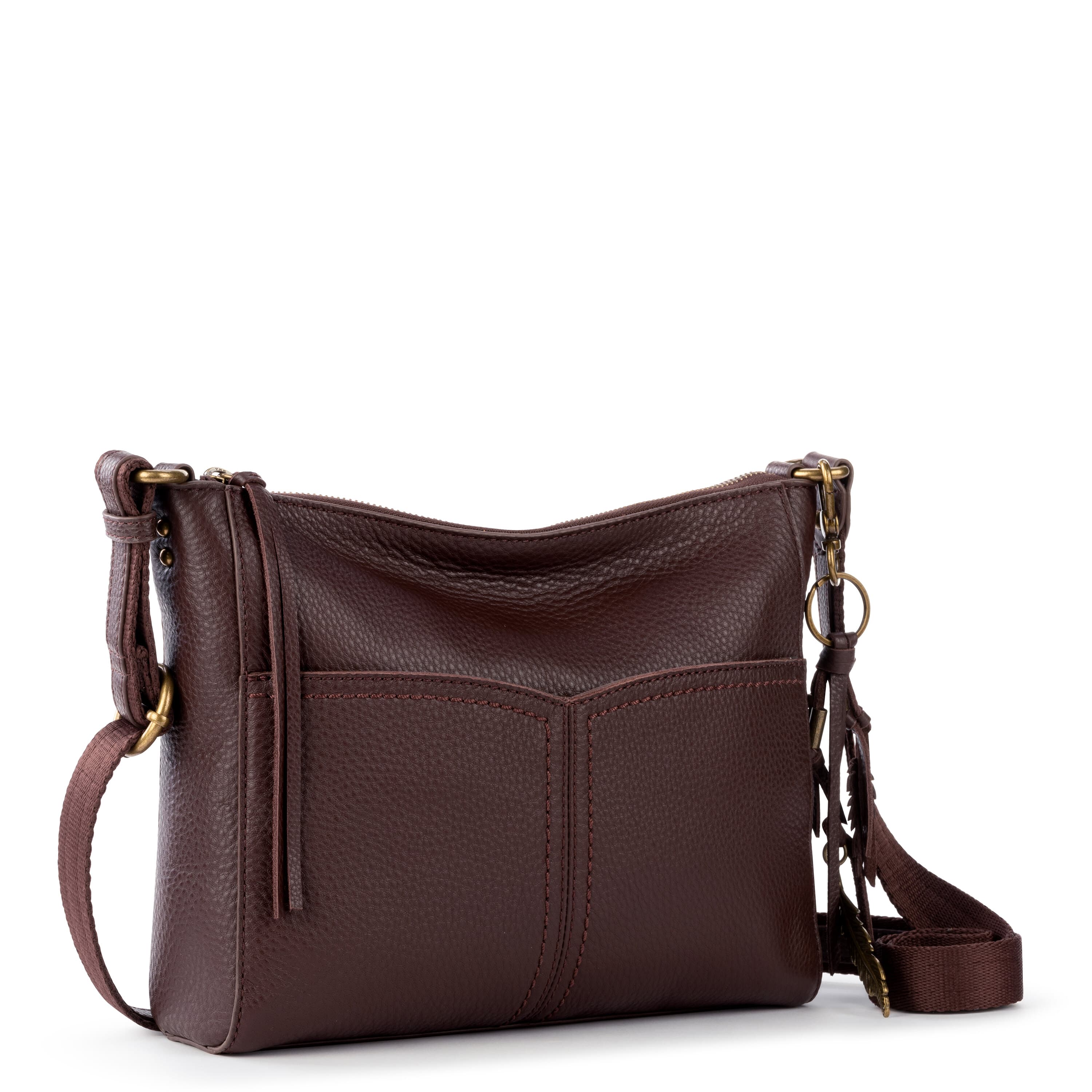 The Sak Alameda Crossbody - Leather - Mahogany