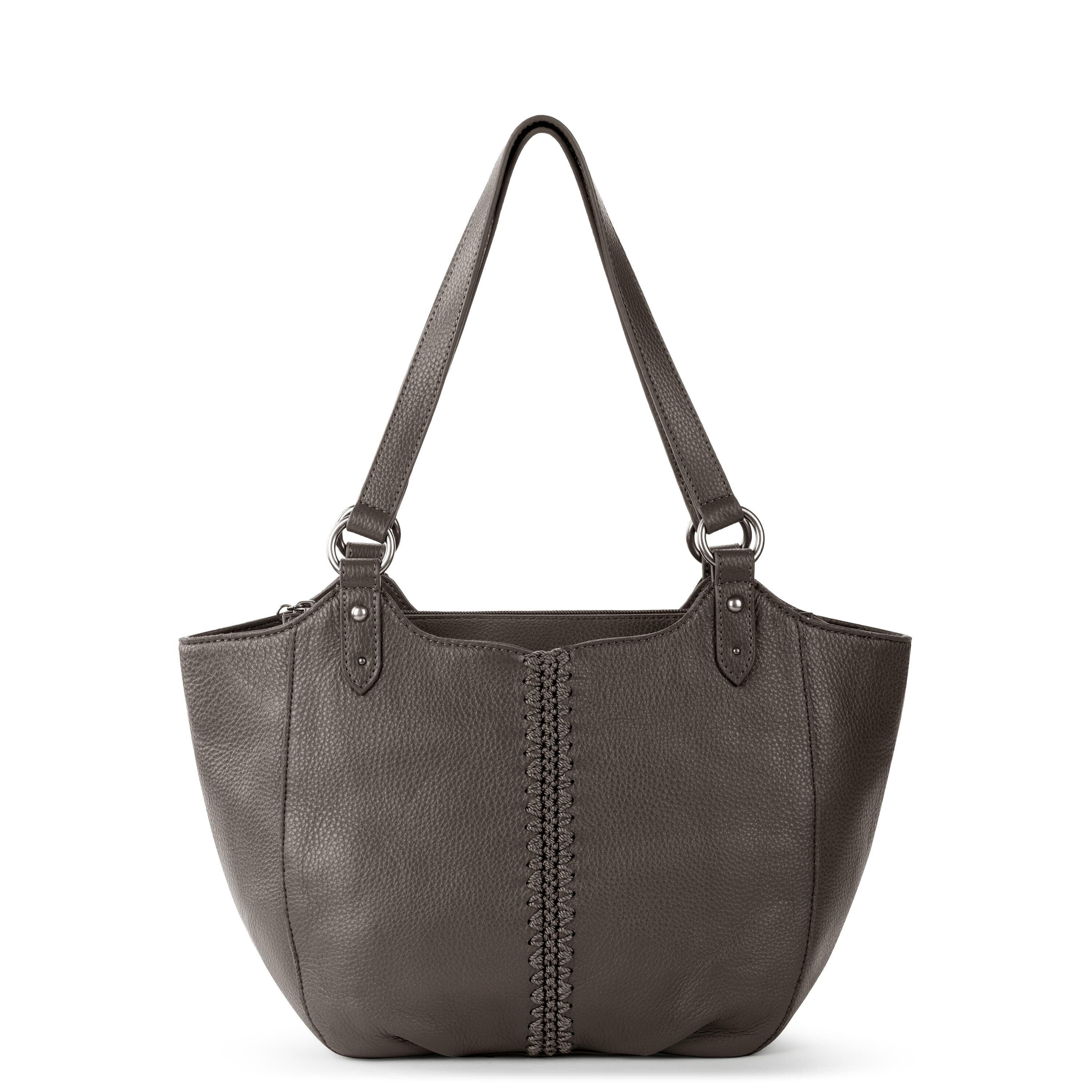 The Sak Bolinas Satchel - Leather - Slate