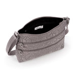 Sakroots Basic Crossbody - EcoTwill - Light Mushroom Spirit Desert Quilted