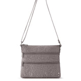 Sakroots Basic Crossbody - EcoTwill - Light Mushroom Spirit Desert Quilted