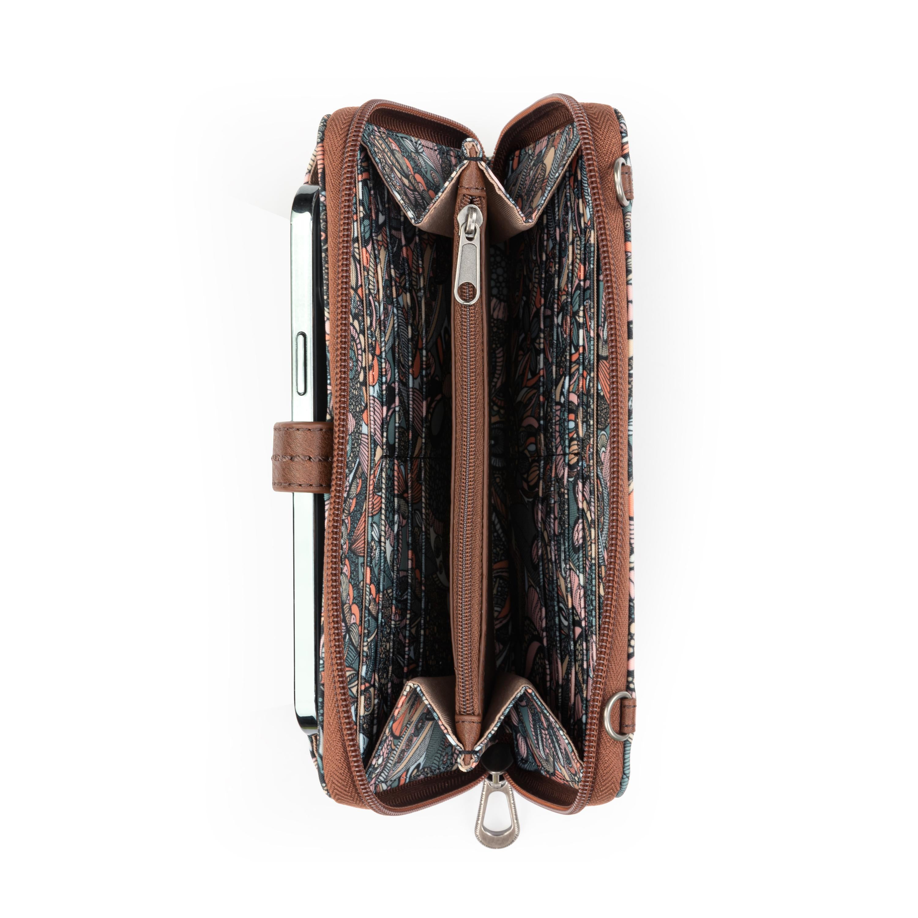 Sakroots Smartphone Wallet - EcoTwill - Sienna Spirit Desert