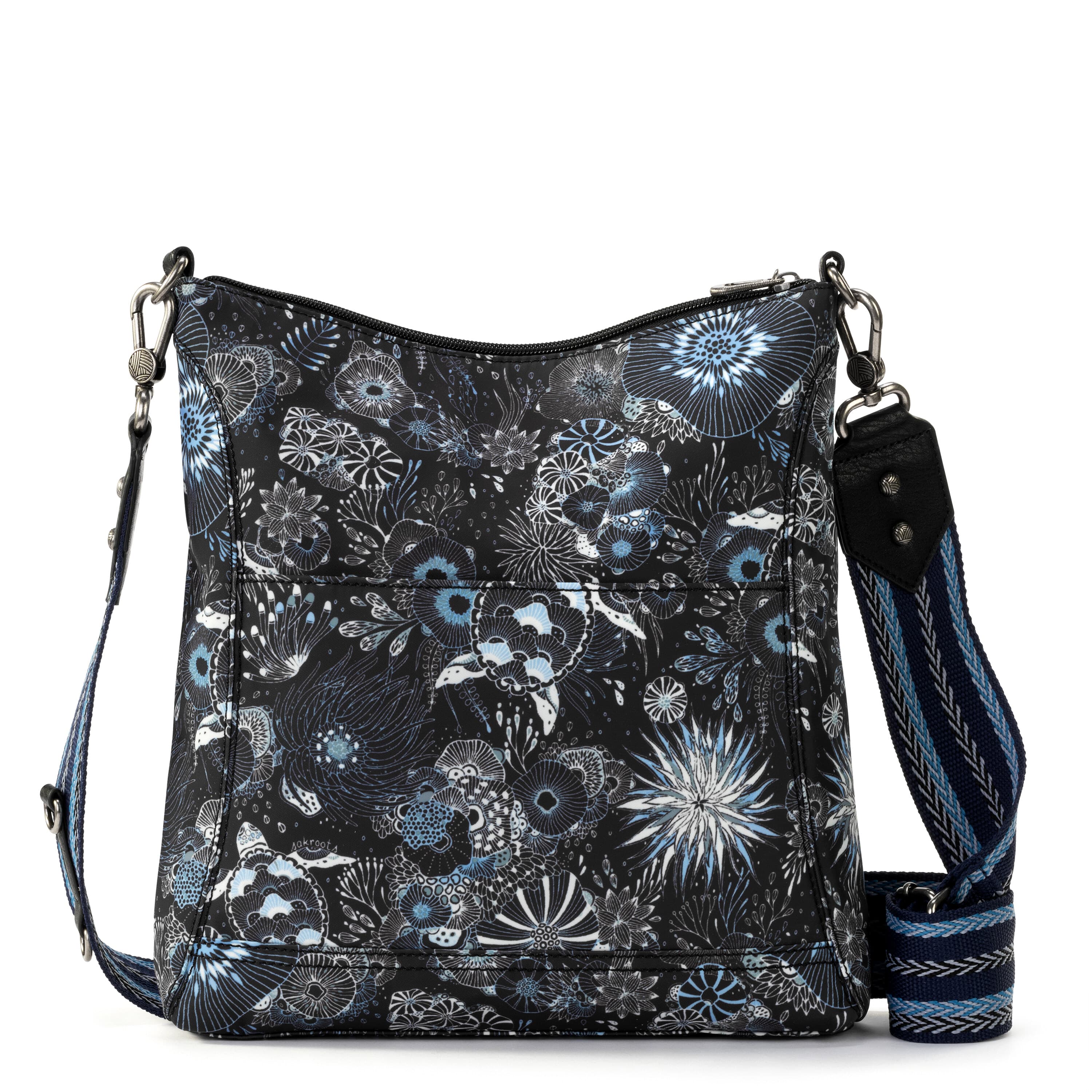 Sakroots Lucia Crossbody - EcoTwill - Midnight Seascape