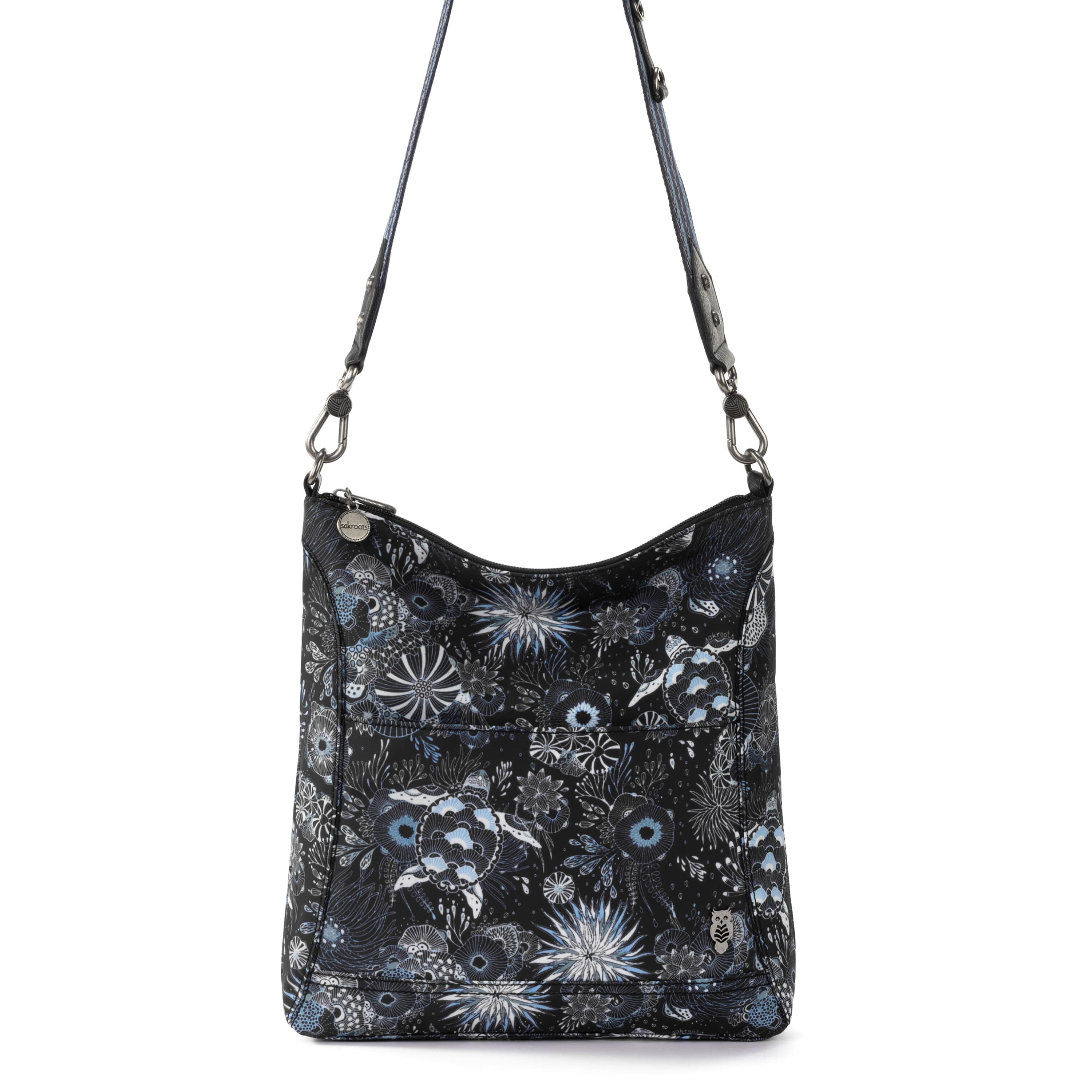 Sakroots Lucia Crossbody - EcoTwill - Midnight Seascape