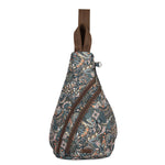 Sakroots On The Go Sling Backpack - EcoTwill - Sienna Spirit Desert