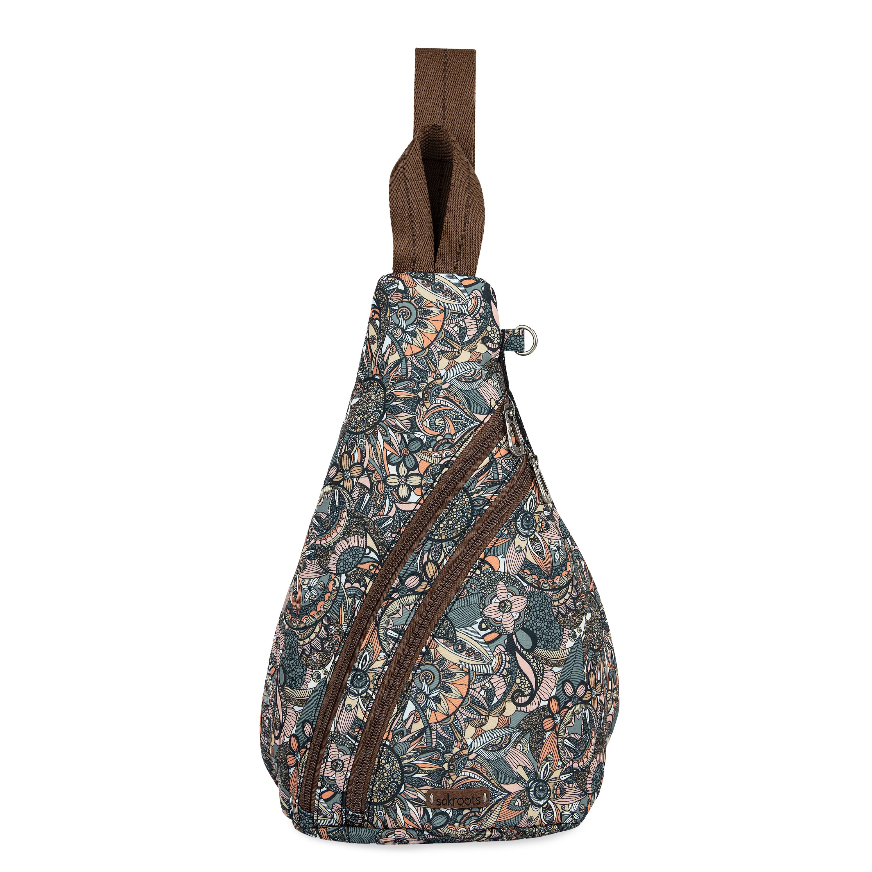 Sakroots On The Go Sling Backpack - EcoTwill - Sienna Spirit Desert