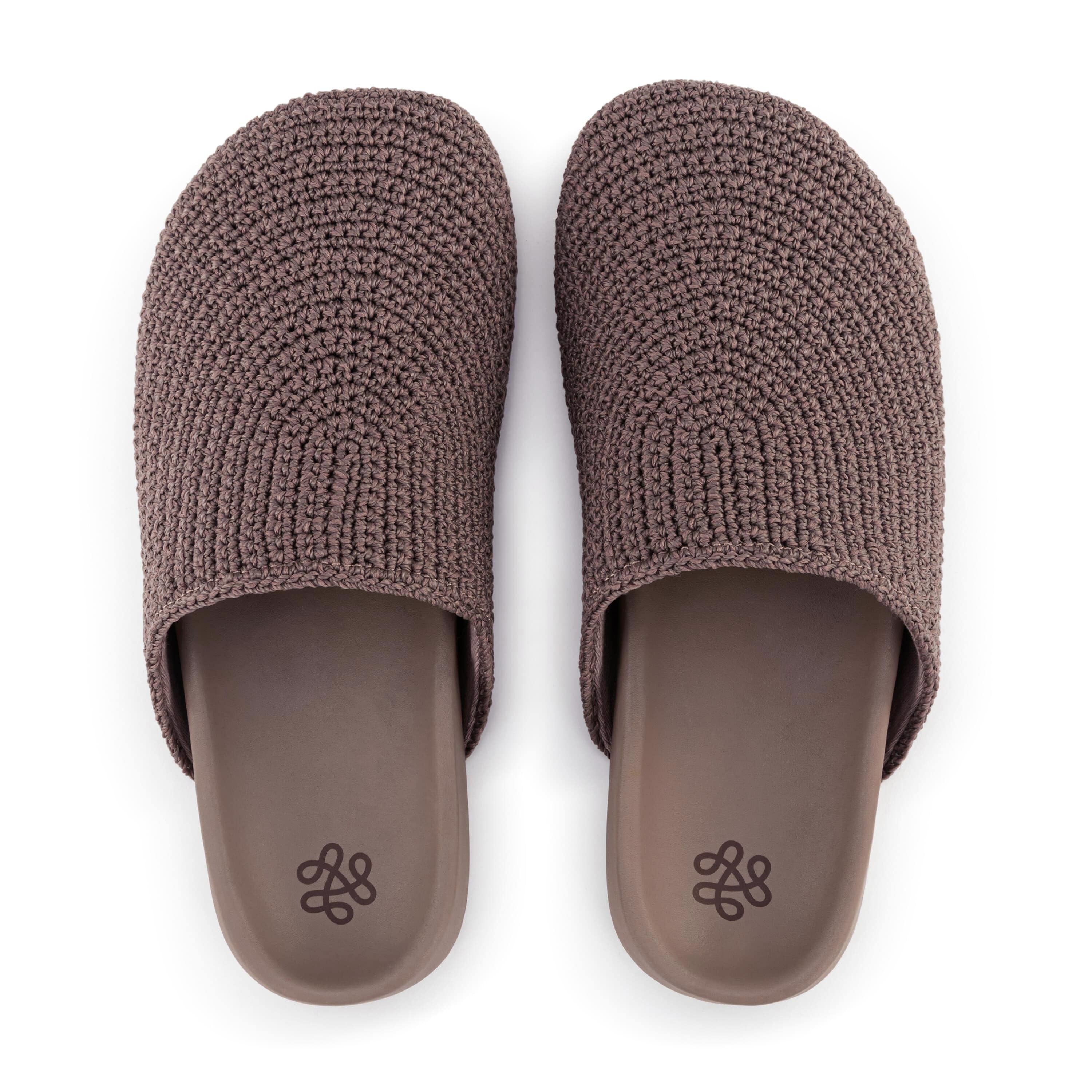 The Sak Bolinas Clog - Hand Crochet - Mushroom