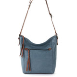 The Sak Ashland Crossbody - Leather - Maritime Wave Embossed