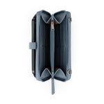 The Sak Iris Smartphone Wallet - Leather - Maritime Wave Embossed