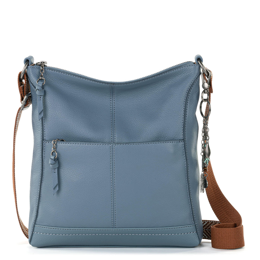 Sac Bandoulière Lucia The Sak Pour Femme - Cuir, Style Messenger, Bandoulière Réglable Et Détachable, Hauteur 26.7 Cm