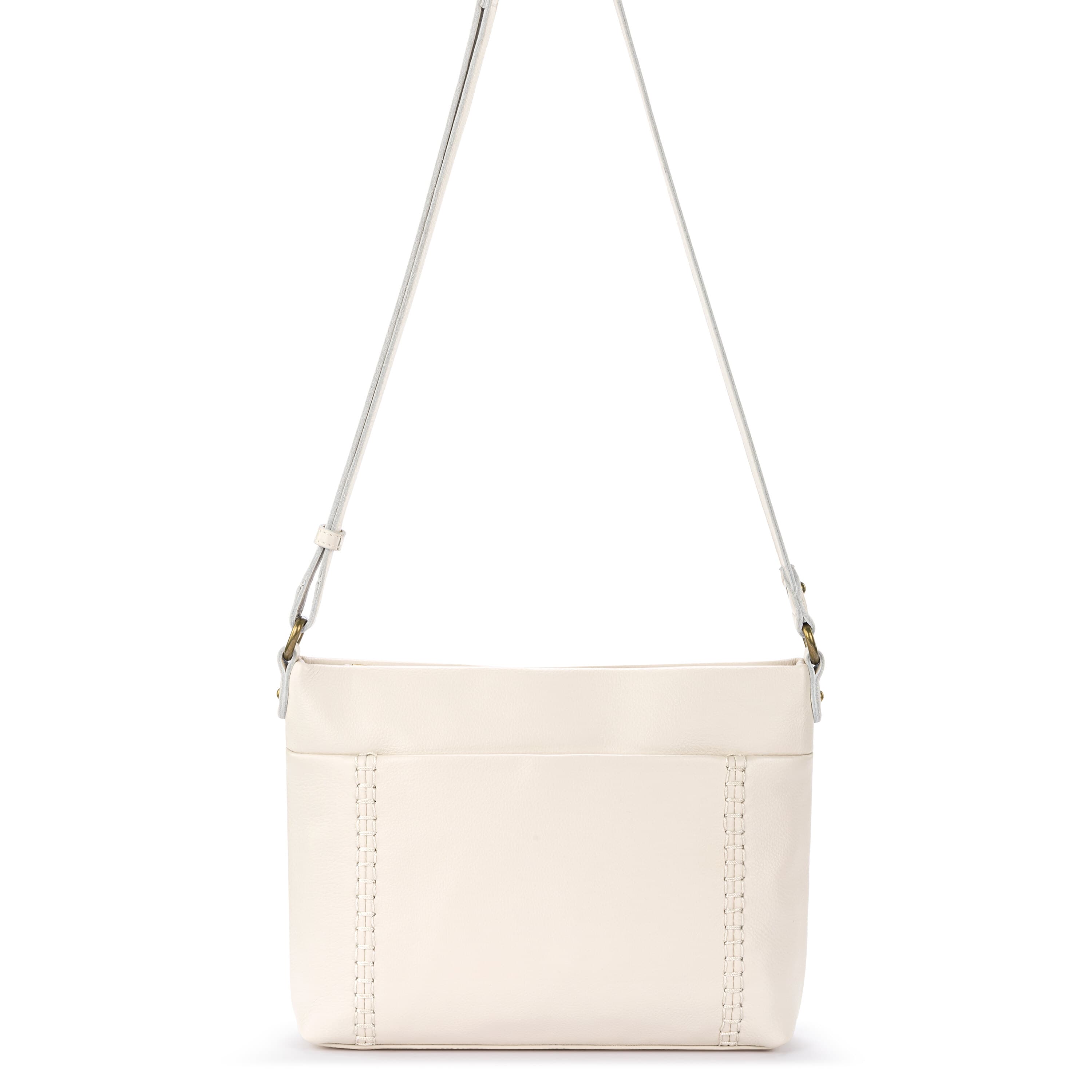 The Sak Melrose Crossbody - Leather - Stone