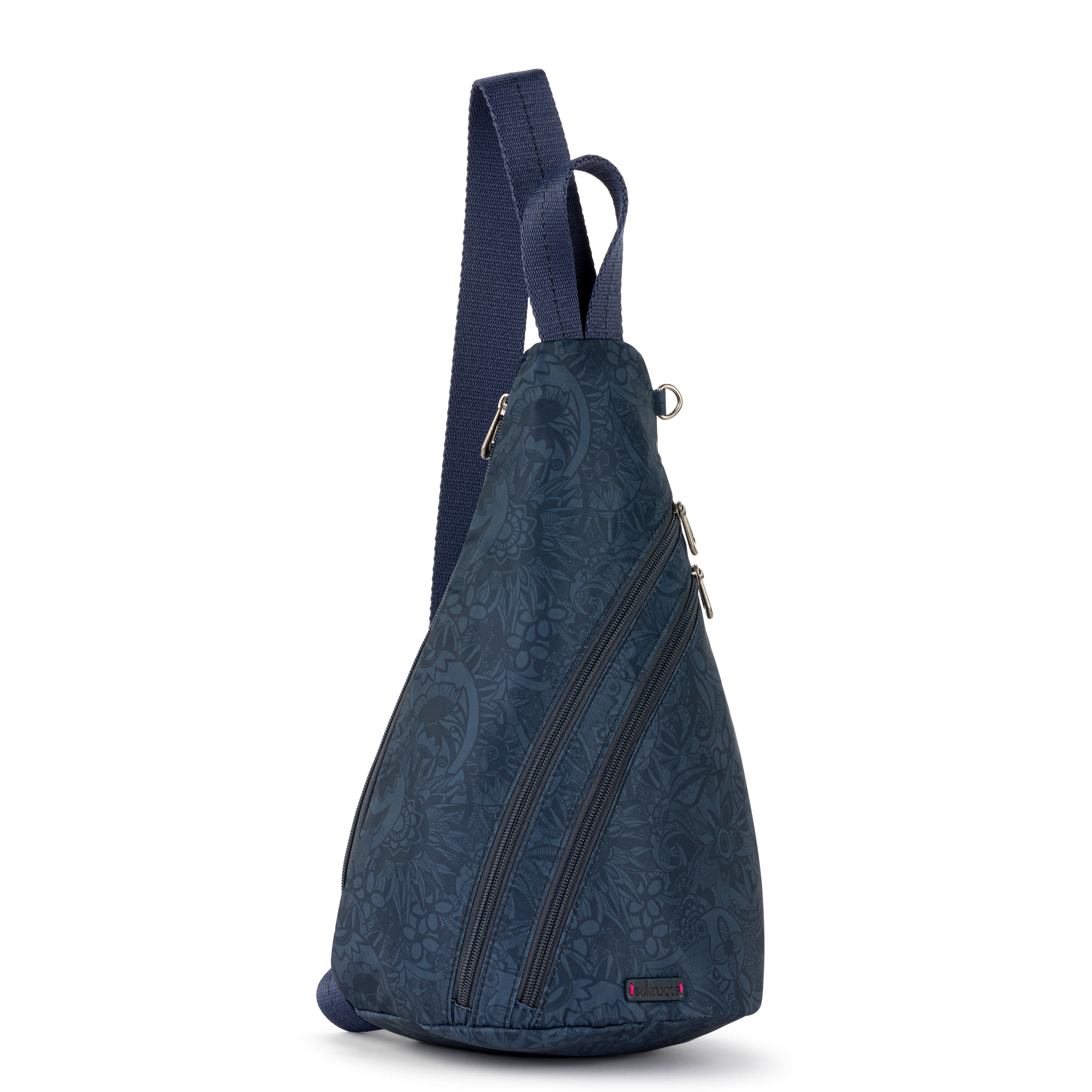 Sakroots On The Go Sling Backpack - EcoTwill - Indigo Spirit Desert