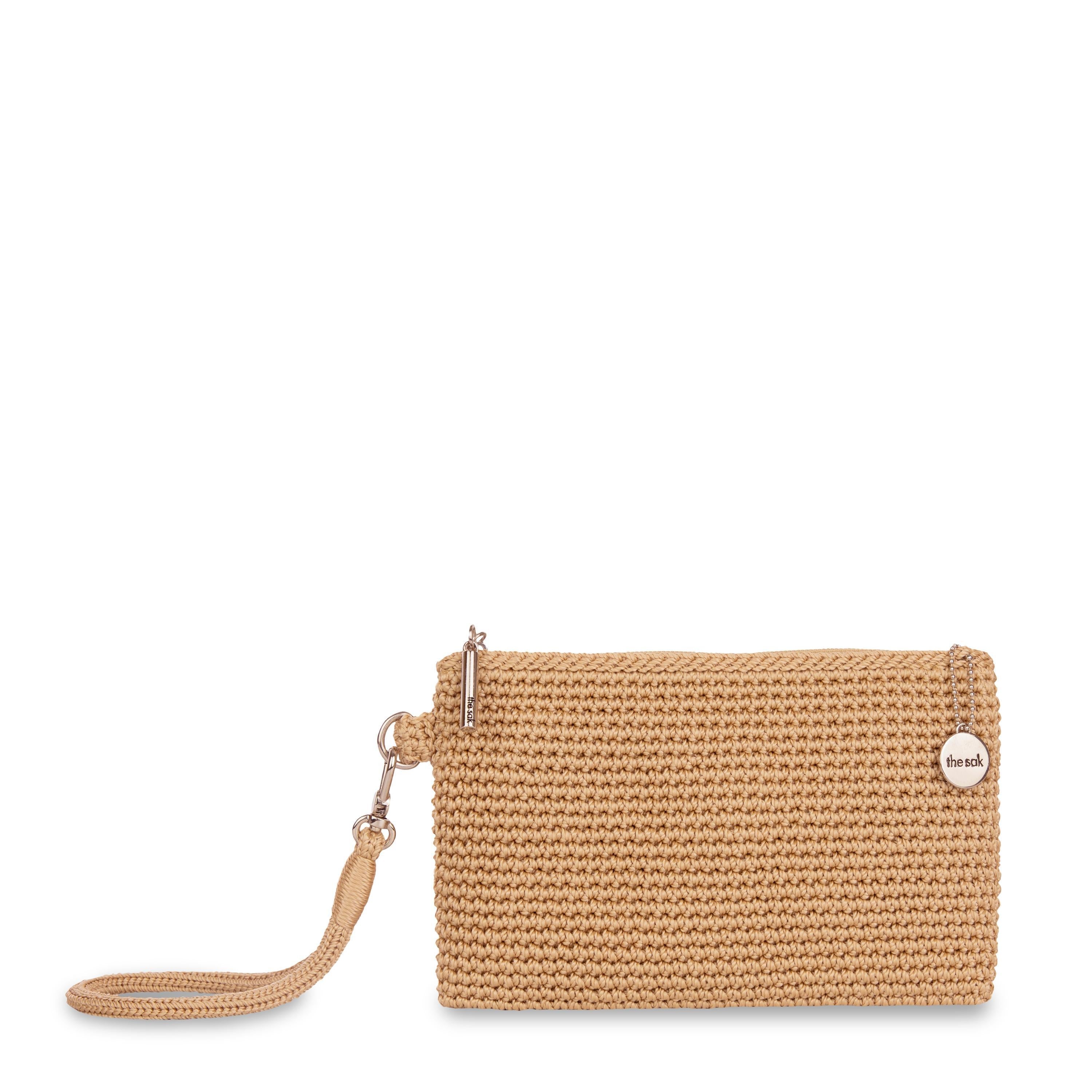 The Sak Melrose Crossbody 3 Piece Set - Hand Crochet - Maritime Bamboo Stripe