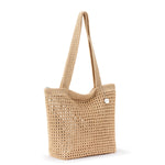 The Sak Casual Classics Tote - Hand Crochet - Bamboo With Gold