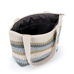 The Sak Casual Classics Tote - Hand Crochet - Desert Stripe