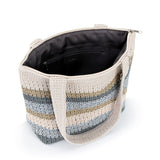 The Sak Casual Classics Tote - Hand Crochet - Desert Stripe