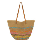 The Sak Faye Large Tote - Hand Crochet - Island Bead
