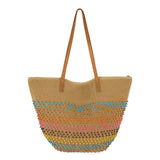 The Sak Faye Large Tote - Hand Crochet - Island Bead
