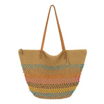 The Sak Faye Large Tote - Hand Crochet - Island Bead