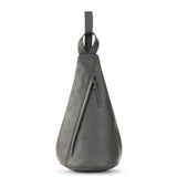 The Sak Geo Sling Backpack - Leather - Slate