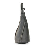 The Sak Geo Sling Backpack - Leather - Slate