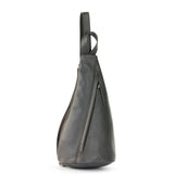The Sak Geo Sling Backpack - Leather - Slate