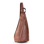 The Sak Geo Sling Backpack - Leather - Teak