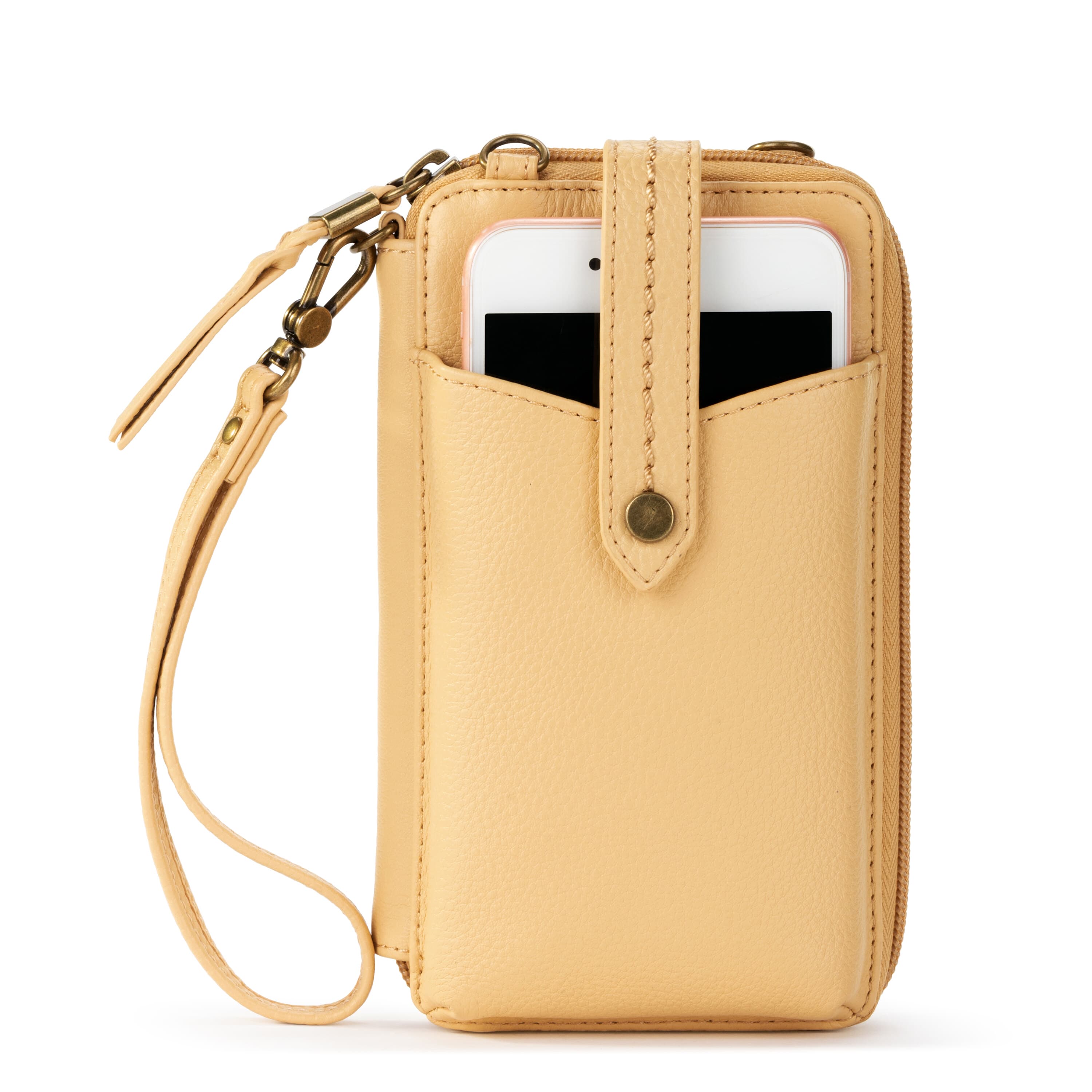 Silverlake Smartphone Wallet | Leather Crossbody, Crochet Phone Wallet ...
