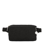 The Sak Caraway Small Belt Bag - Hand Crochet - Black