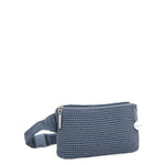 The Sak Caraway Small Belt Bag - Hand Crochet - Maritime