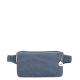 The Sak Caraway Small Belt Bag - Hand Crochet - Maritime