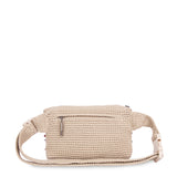 The Sak Caraway Small Belt Bag - Hand Crochet - Ecru Multi Beads