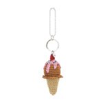 The Sak Yarnicharmz Dangle - Hand Crochet - Chocolate