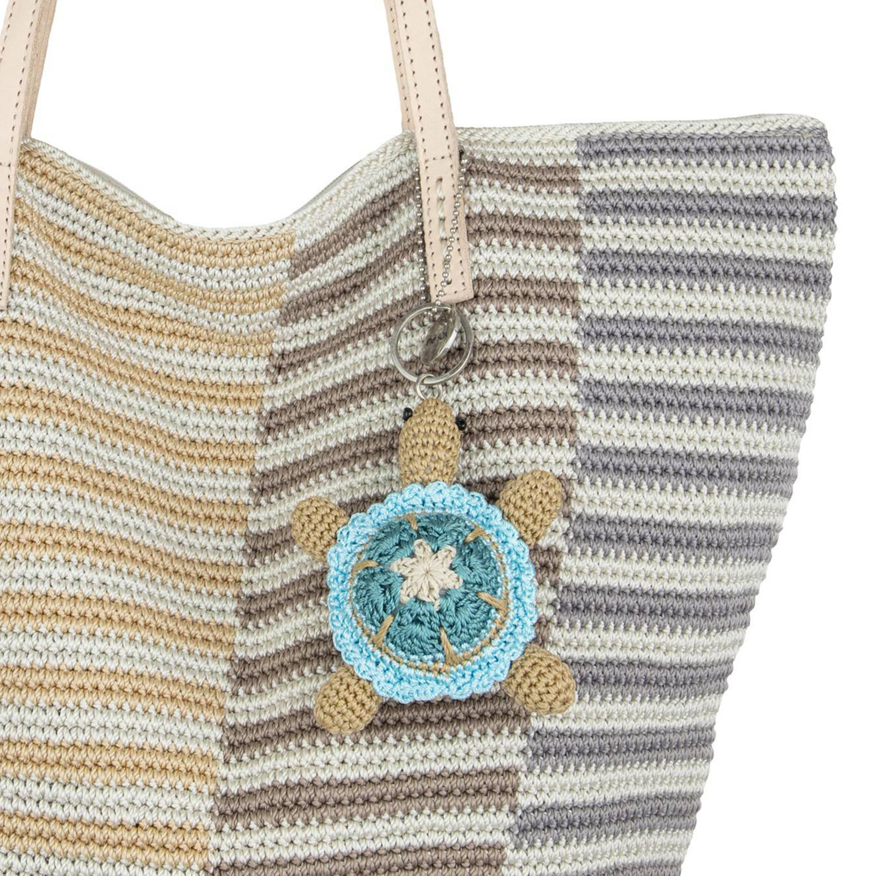 The Sak Yarnicharmz Dangle - Hand Crochet - Sea Turtle
