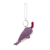 The Sak Yarnicharmz Dangle - Hand Crochet - Narwhal