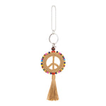 The Sak Yarnicharmz Dangle - Hand Crochet - Bamboo Peace