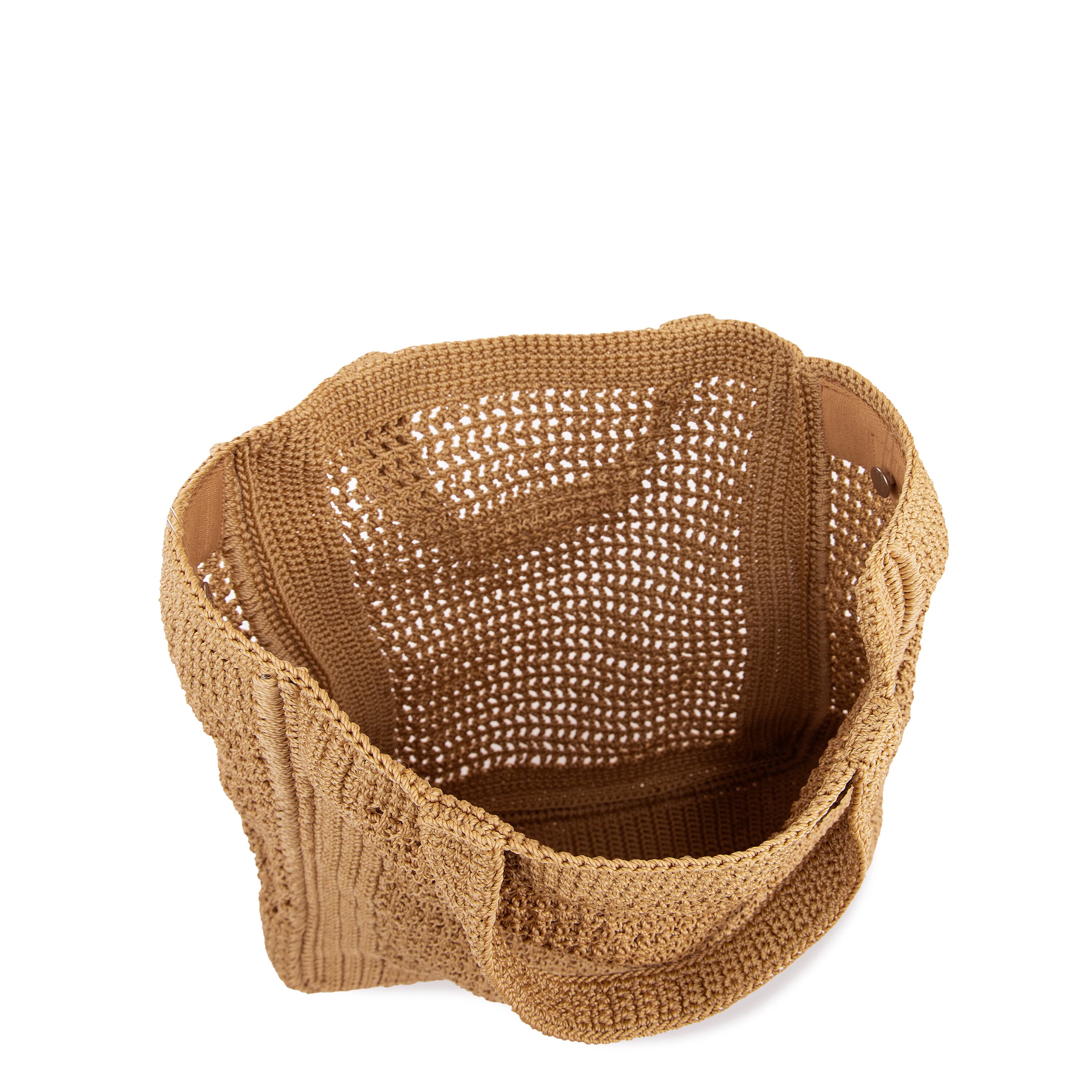 The Sak Lanie Market Tote - Hand Crochet - Bamboo