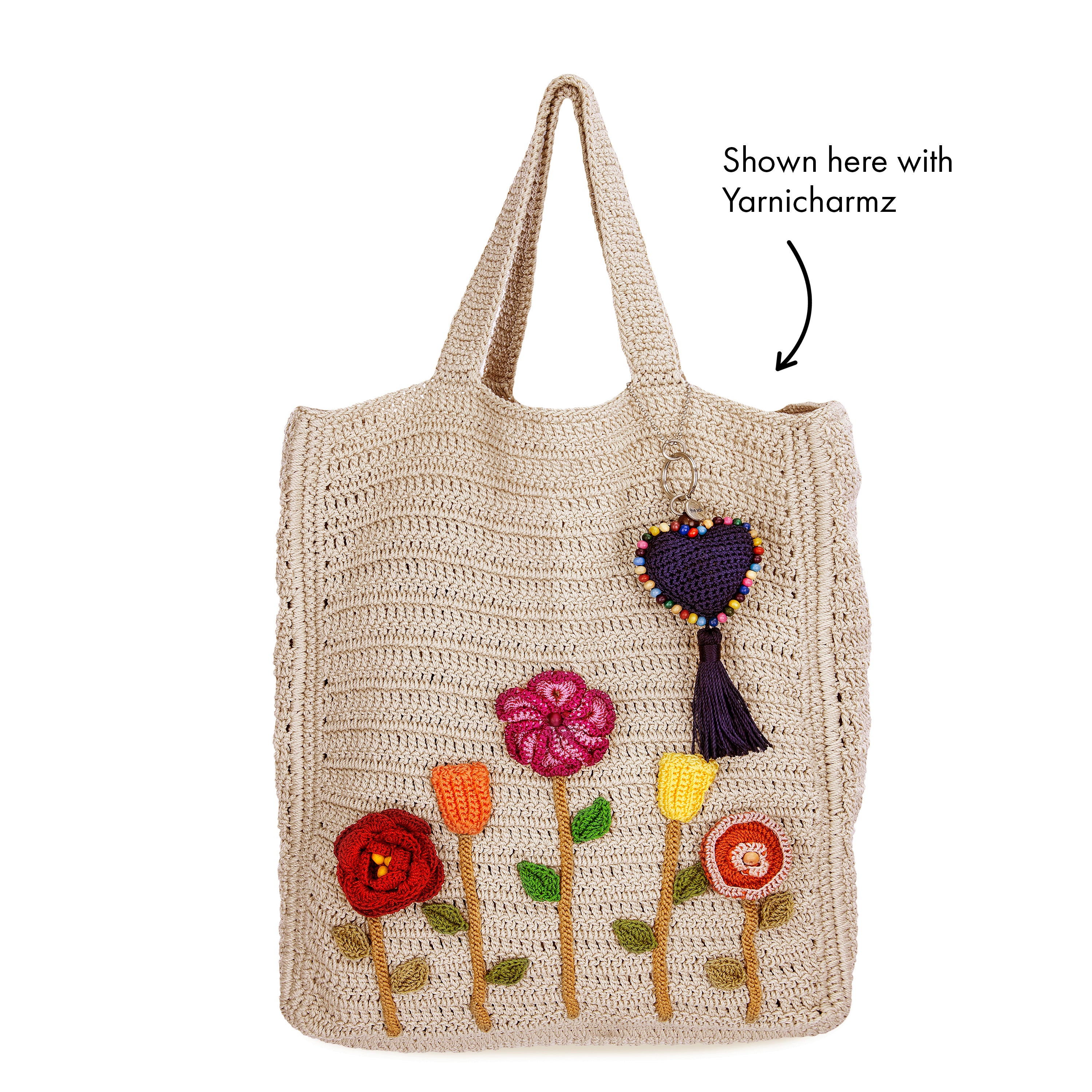 Canvas bag with rope handles. Very cute floral bag. in 2023
