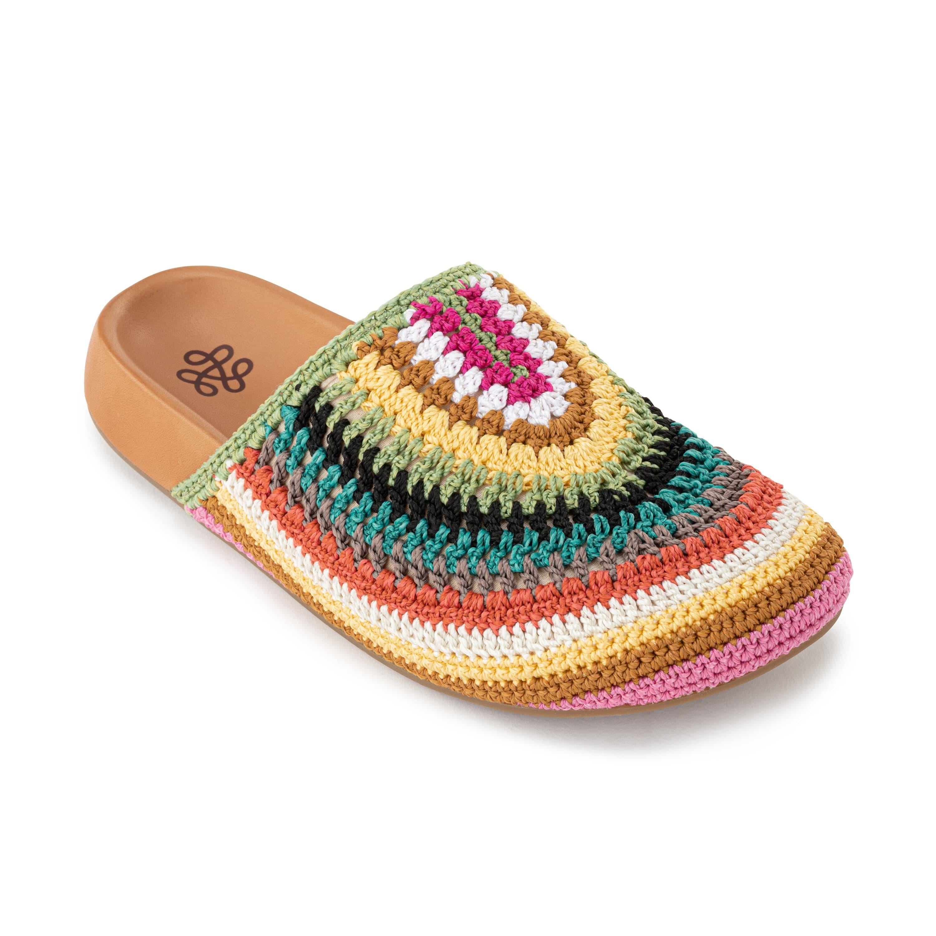 The Sak Bolinas Clog - Hand Crochet - Island Dusk