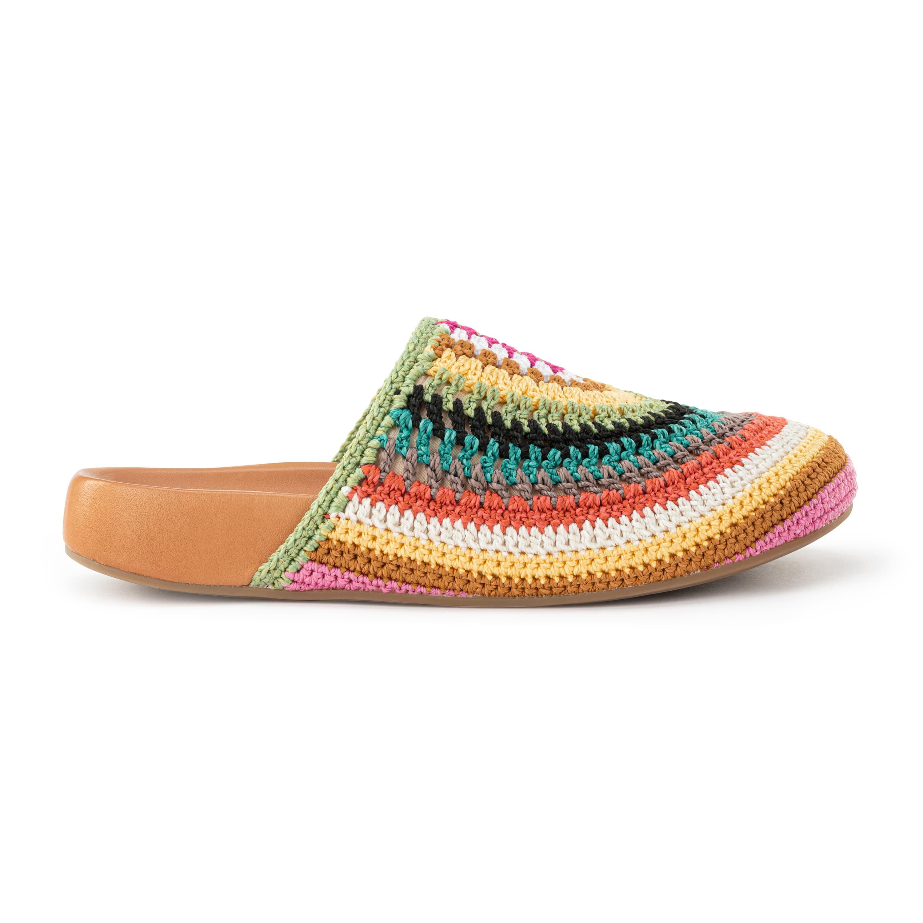 The Sak Bolinas Clog - Hand Crochet - Island Dusk