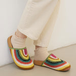 The Sak Bolinas Clog - Hand Crochet - Island Dusk