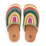 The Sak Bolinas Clog - Hand Crochet - Island Dusk