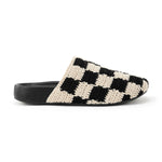 The Sak Bolinas Clog - Hand Crochet - Black Check