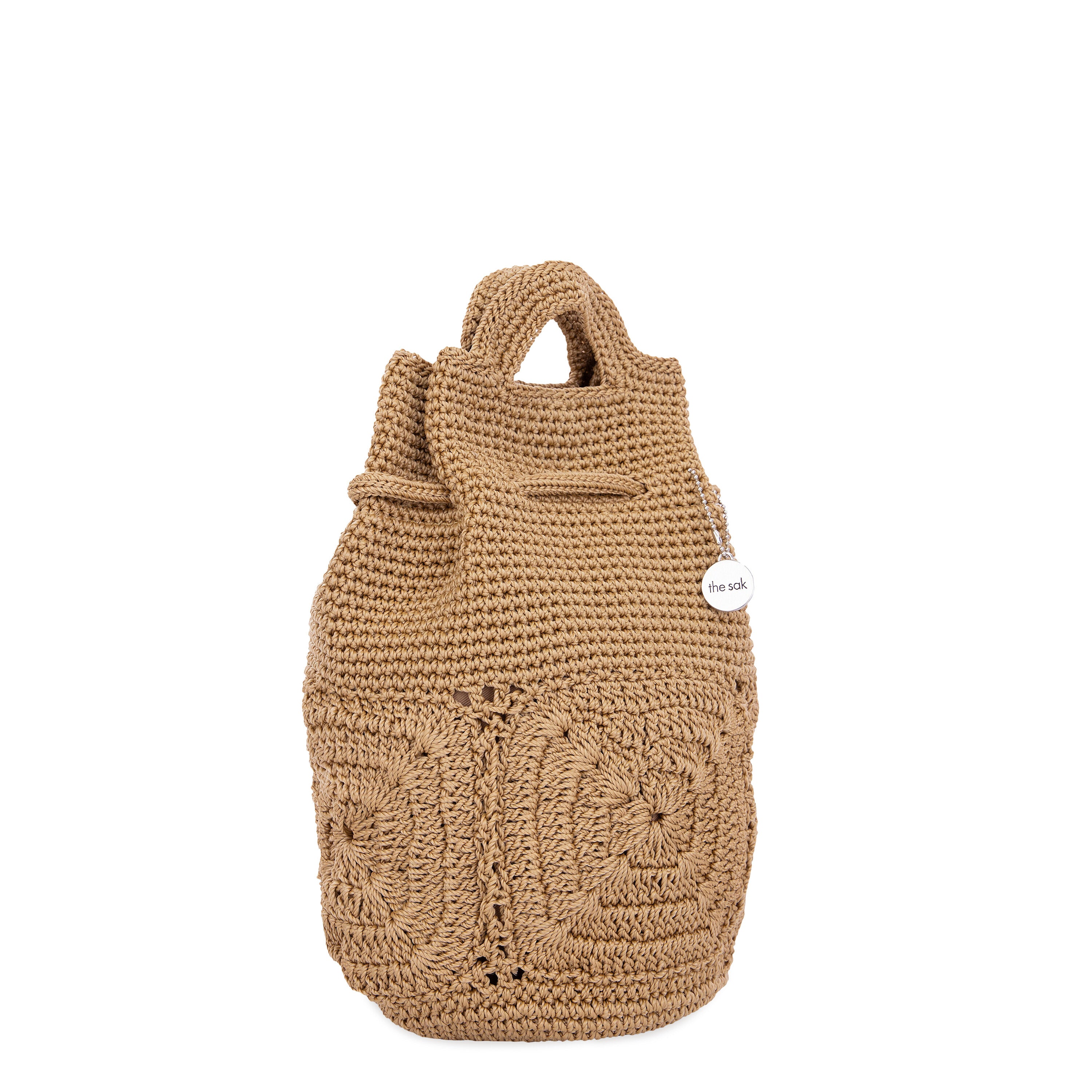 The Sak Dylan Small Backpack | Hand Crochet - Bamboo Patch