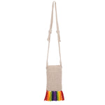 The Sak Josie Mini Crossbody - Hand Crochet - Rainbow Ecru
