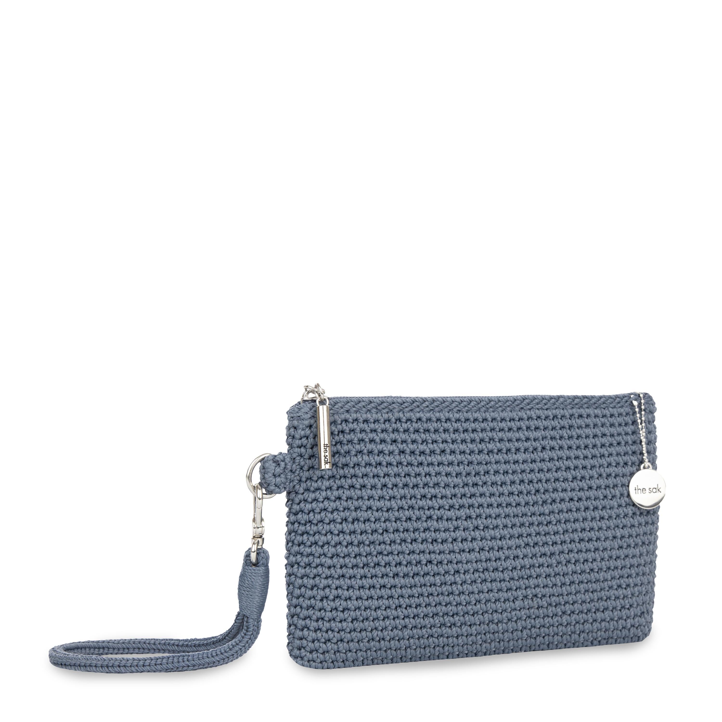 The Sak Vita Wristlet - Hand Crochet - Maritime