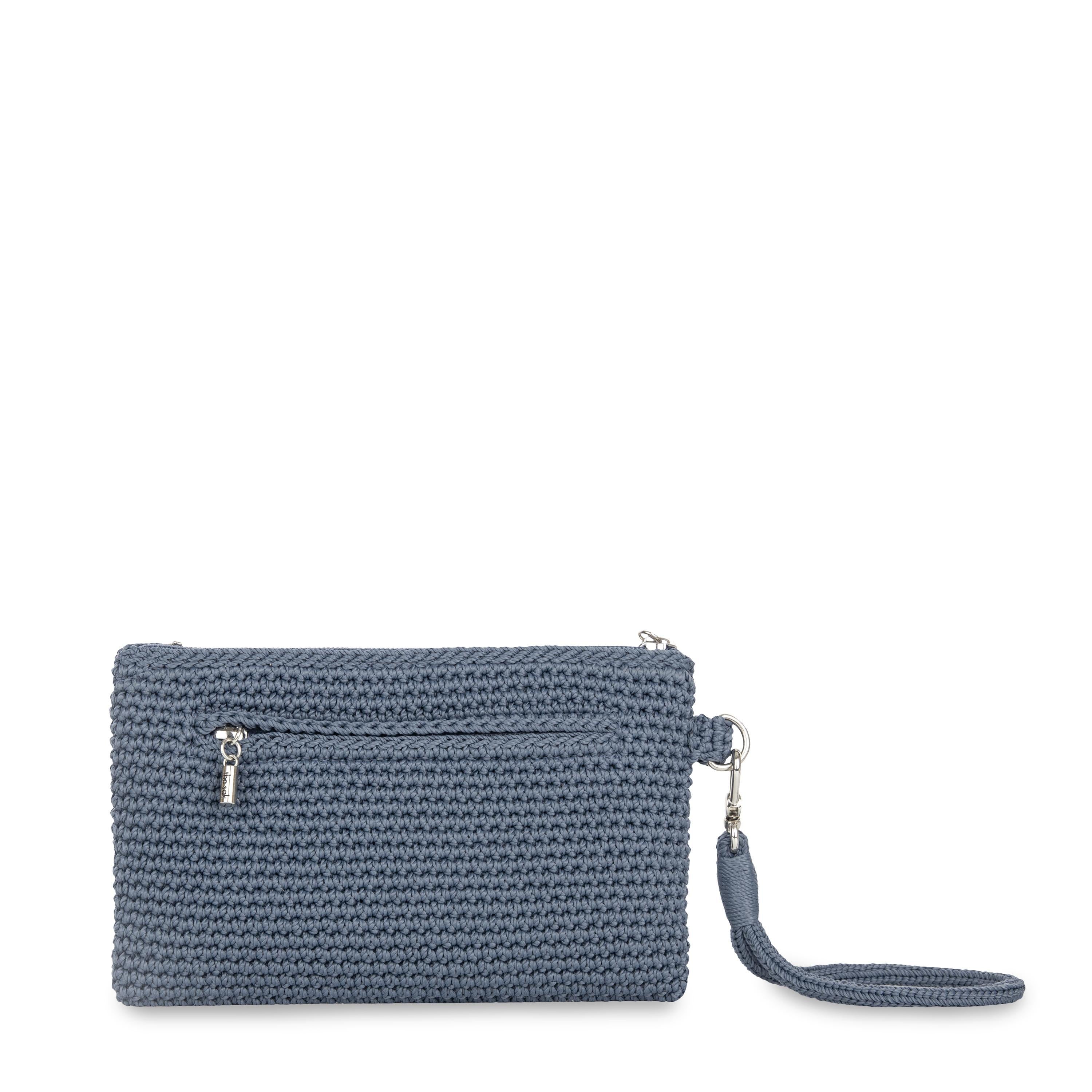The Sak Vita Wristlet - Hand Crochet - Maritime