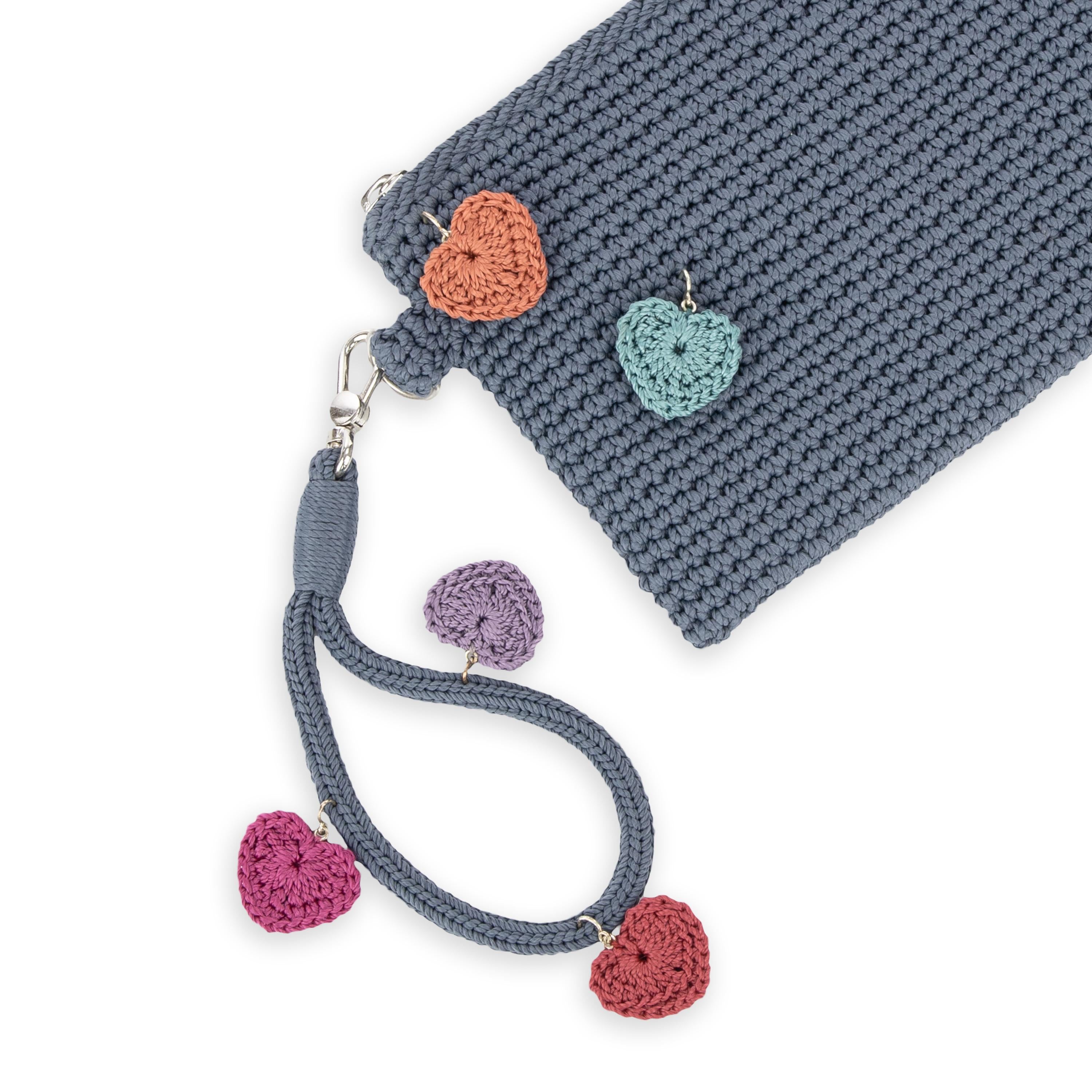 The Sak Vita Wristlet - Hand Crochet - Maritime
