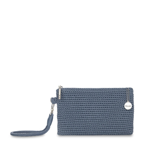 The Sak Vita Wristlet - Hand Crochet - Maritime